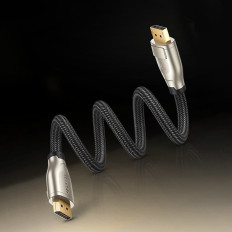 Cable de display Portador Duradero flexible DP112 DP1.4 8K 3M Negro