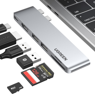 HUB MacBook Air Pro 2x...