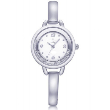 Classy silver watch with...