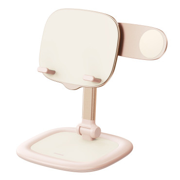 Stand ajustável no tablet e telefone seashell série rosa