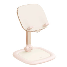 Stand ajustável no tablet e telefone seashell série rosa