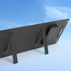 Camping Solar Charger Solar Panel Folding 400W Svart