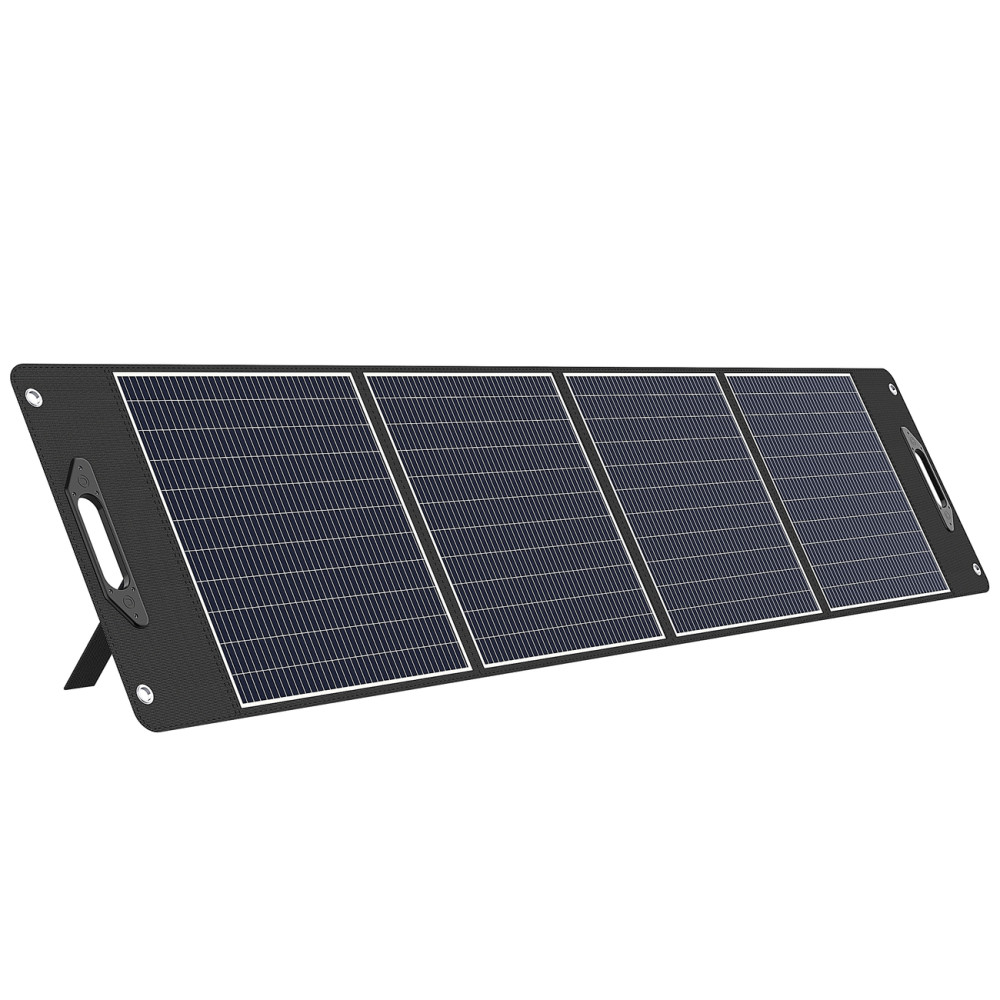 Kemping Solárna nabíjačka Solárny panel Skladacia 300 W Black