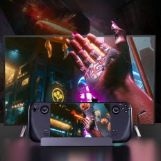 Höyrysadapteri Steam Deck USB-C USB-A HDMI RJ45 PD Grey