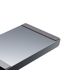 Navadapter för ångdäck USB-C USB-A HDMI RJ45 PD Grå