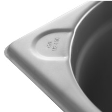 GN 2/3 Container Cucina Cucina Altezza perforata 65 mm - Hendi 807224