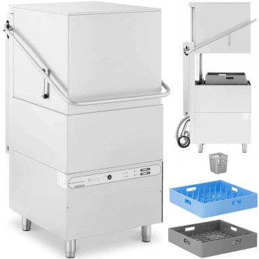 Diskmaskin för rätter glasplattor Korg 50 x 50 cm till 30 cykler / h 8600 w