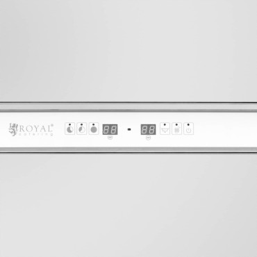 Máquina de lavar louça para pratos cesta de placas de vidro 50 x 50 cm a 60 ciclos / H 8600 W