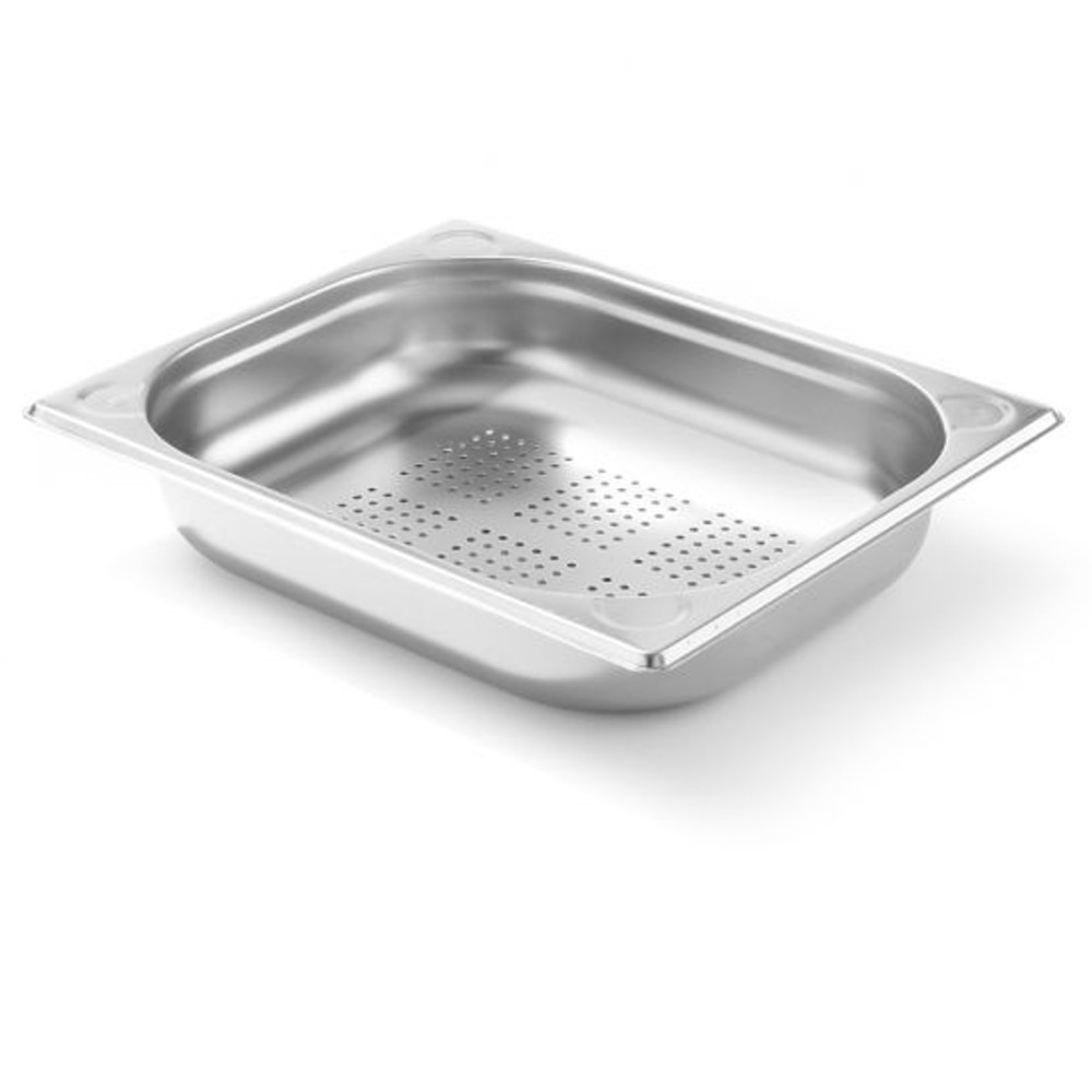 Conteneur GN 1/2 Kitchen Line perforé hauteur 65 mm - Hendi 807323