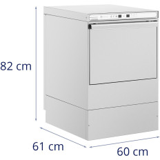 Máquina de lavar louça. Cesta de refrigerante 50 x 50 cm a 60 ciclos / H 6600 W