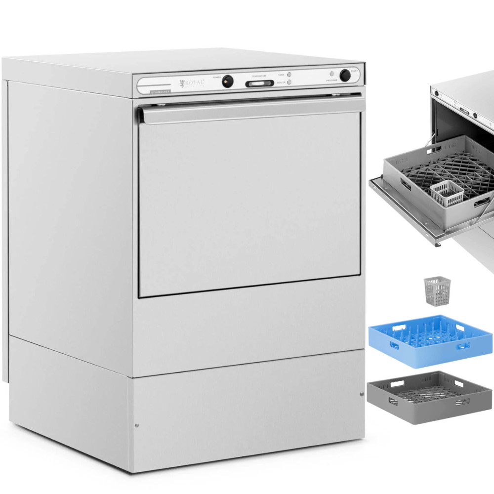 Alimentos da máquina de lavar louça perdoa a cesta 50 x 50 cm a 30 ciclos / H 6600 W