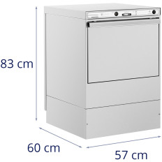 Geschirrspülmaschine für den Korb 50 x 50 cm bis 30 Zyklen / h 6600 W