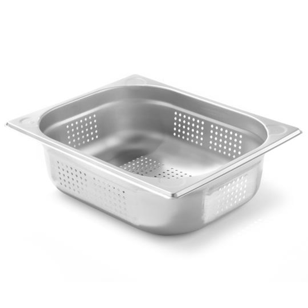 Container GN 1/2 Kitchen Line Perforated height 100 mm - Hendi 807330