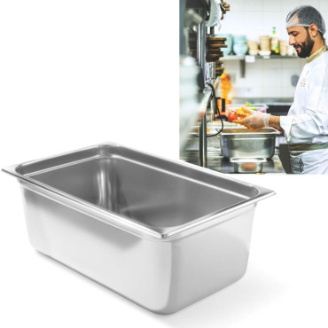 Linha de aço inoxidável do recipiente de GN GN. 200 mm - Hendi 801208