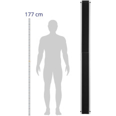 Ramp til transport af skibsvogne 120 x 19 cm - 2 stk.