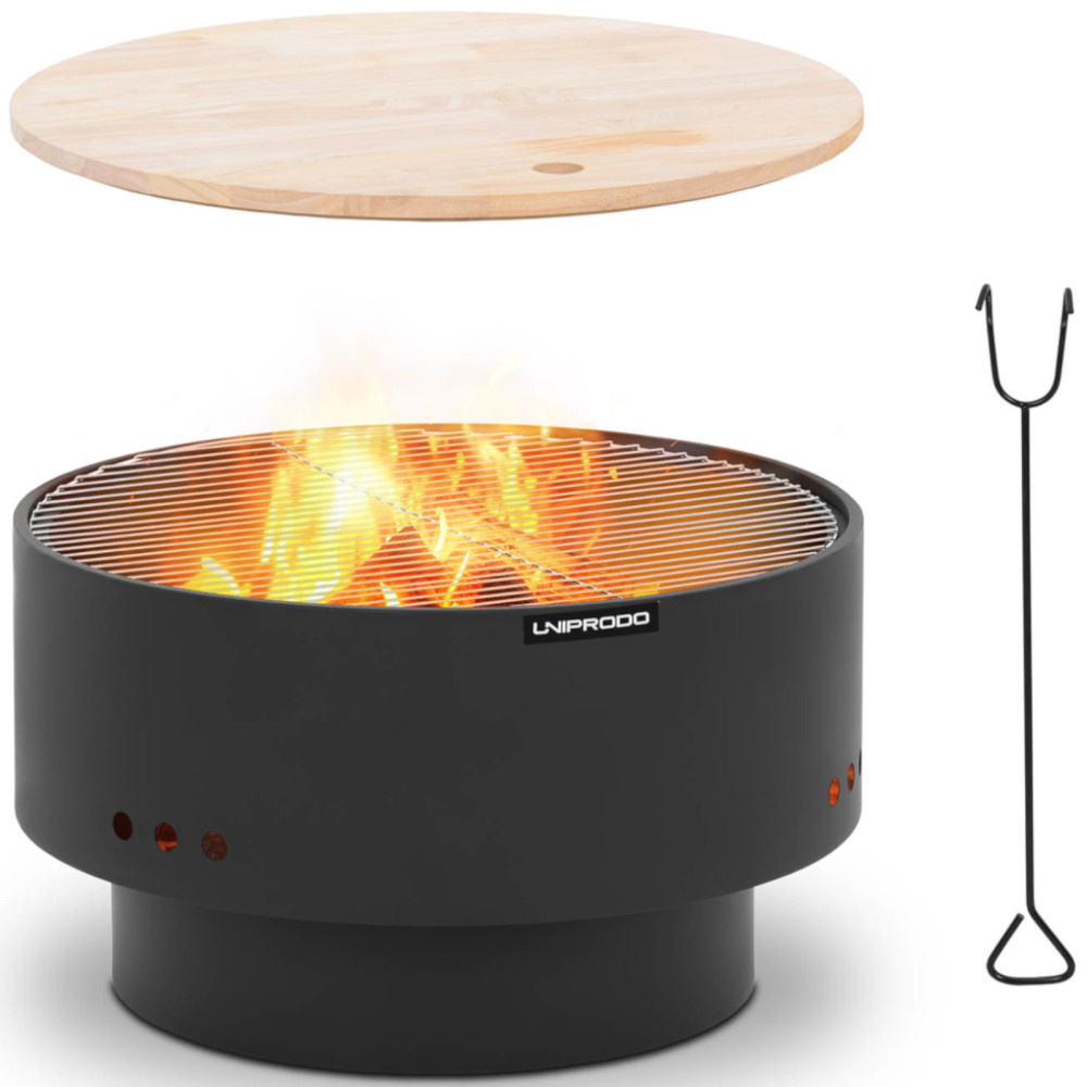 Vrt Hearth Grill 3in1 Metal Tabela 60 x 60 x 36 cm