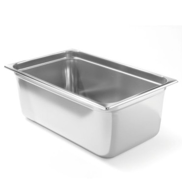Contenedor GN 1/1 Línea PROFI de acero inoxidable. 200 mm - Hendi 801208