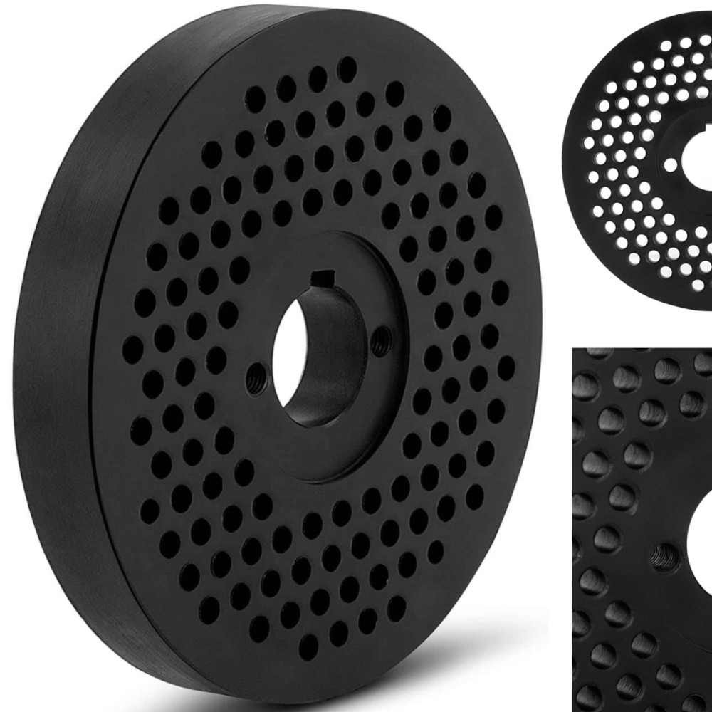 Colador de matriz para pellets wing-pm-1000 weds. 200 mm x 27 mm 8 mm agujeros Colador de matriz para pellets wing-pm-1000 weds. 200 mm x 27 mm 8 mm agujeros