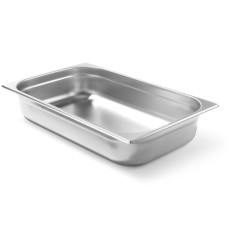 Container GN 1/1 de aço inoxidável Profi linha alta. 100 mm - Hendi 801222