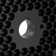 Matrix-siivilaaja pellettejä WIE-PM-2500 Weders 150 mm x 25 mm 8 mm reikiä