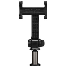 2 in1 varas telescópicas selfie vara com controle remoto e com suporte para suporte de telefone preto