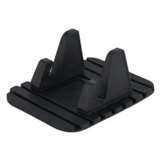 Base de silicone do portador universal do carro para o telefone preto