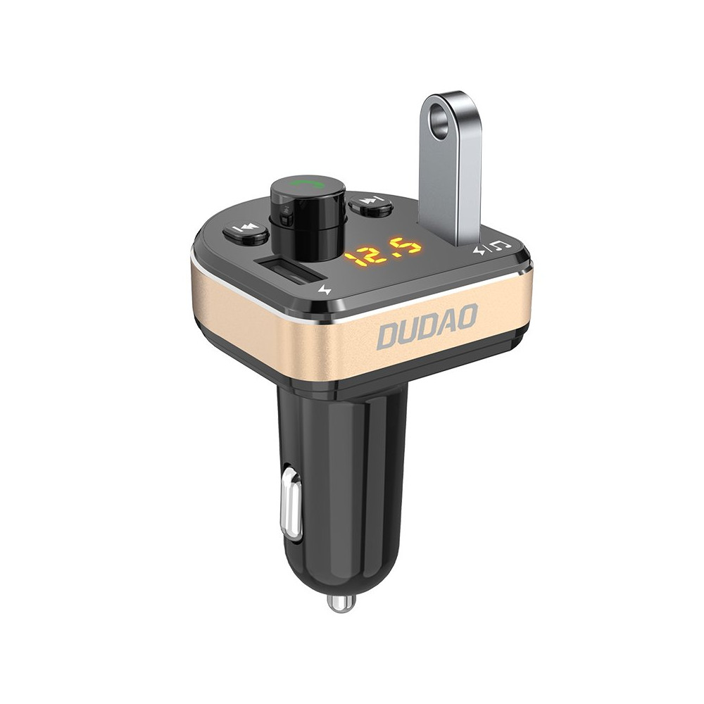 FM transmitera mp3 Bluetooth auto lādētājs 2x USB melns