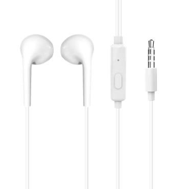 Hodetelefoner X10S Wired Mini Jack Hodetelefoner 3.5mm Hvit
