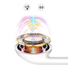 Hodetelefoner X10S Wired Mini Jack Hodetelefoner 3.5mm Hvit