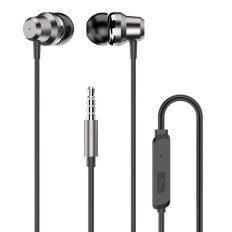 Headset X10 Pro kaukosäätimellä mikrofonilla Mini Jack 3,5 mm hopea