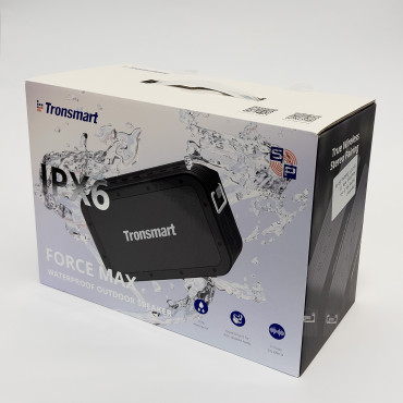 2in1 Trådlös Bluetooth-högtalare Max 80W med Powerbank Black