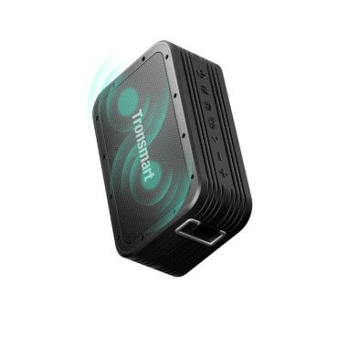 2in1 Trådlös Bluetooth-högtalare Max 80W med Powerbank Black