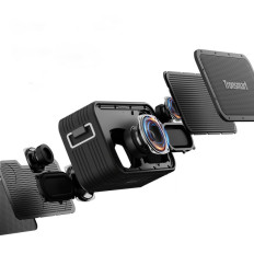 2in1 Trådlös Bluetooth-högtalare Max 80W med Powerbank Black