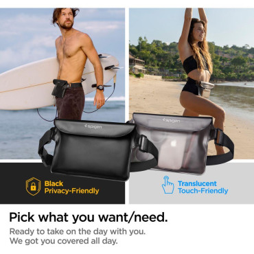 Universaalne neeru kotike BioDrówka veekindel 22x15cm must