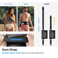 Universal nyrepose Biodrówka Vandtæt 22x15cm Sort