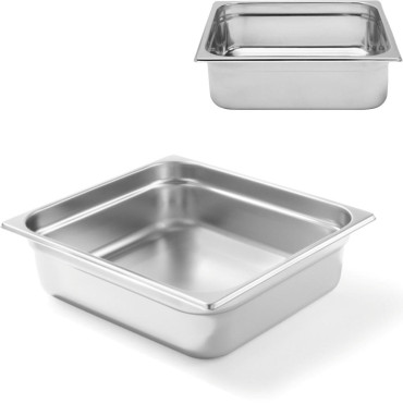 Container GN 2/3 Stainless steel Profi Line High. 65 mm - Hendi 801338