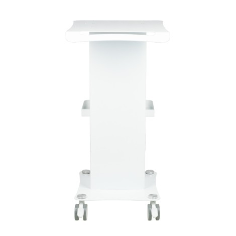 Table cosmétique ACTIVESHOP pour appareil 091 en métal avec roulettes verrouillables — vue de face
