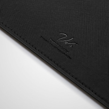 Augstas kvalitātes peles paliktnis 250x210mm neslīdošs melns dibens
