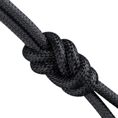 Patvarus elastinis kabelis už greitą USB-įkrovimo - USB-C 100W 1M juoda