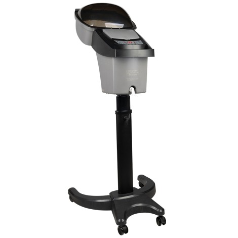 Sauna de peluquería de pie 408D gris con ozono activo