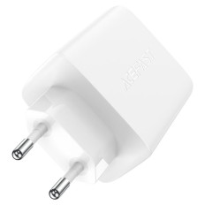 Gyors GAN 2x USB-C USB-A PDS QC4 + 65W fehér