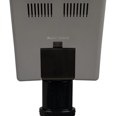 Sauna coiffure debout 408D gris avec ozone actif GABBIANO — vue arrière