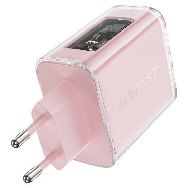Gan 65W 3 Omrežni polnilnik 3 Ports 1x USB 2x USB-C Green