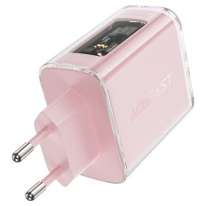 Gan 65W 3 Omrežni polnilnik 3 Ports 1x USB 2x USB-C Green