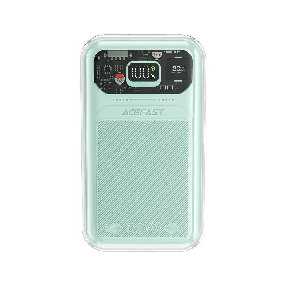 Powerbank 20000mAh Sparkling Series Quick Laddar 30W QC AFC FCP SCP Green