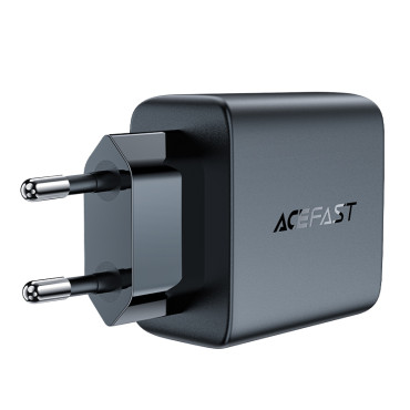 Snabb en marknadsladdare 35W PD 2x USB-C Svart
