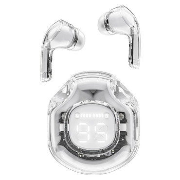 Brezžične slušalke s T8 Bluetooth White White Case