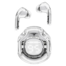 Bezdrôtové slúchadlá s bielym puzdrom Bluetooth TWS
