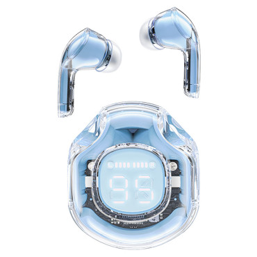 Brezžične slušalke s T8 Bluetooth TWS svetlo modro