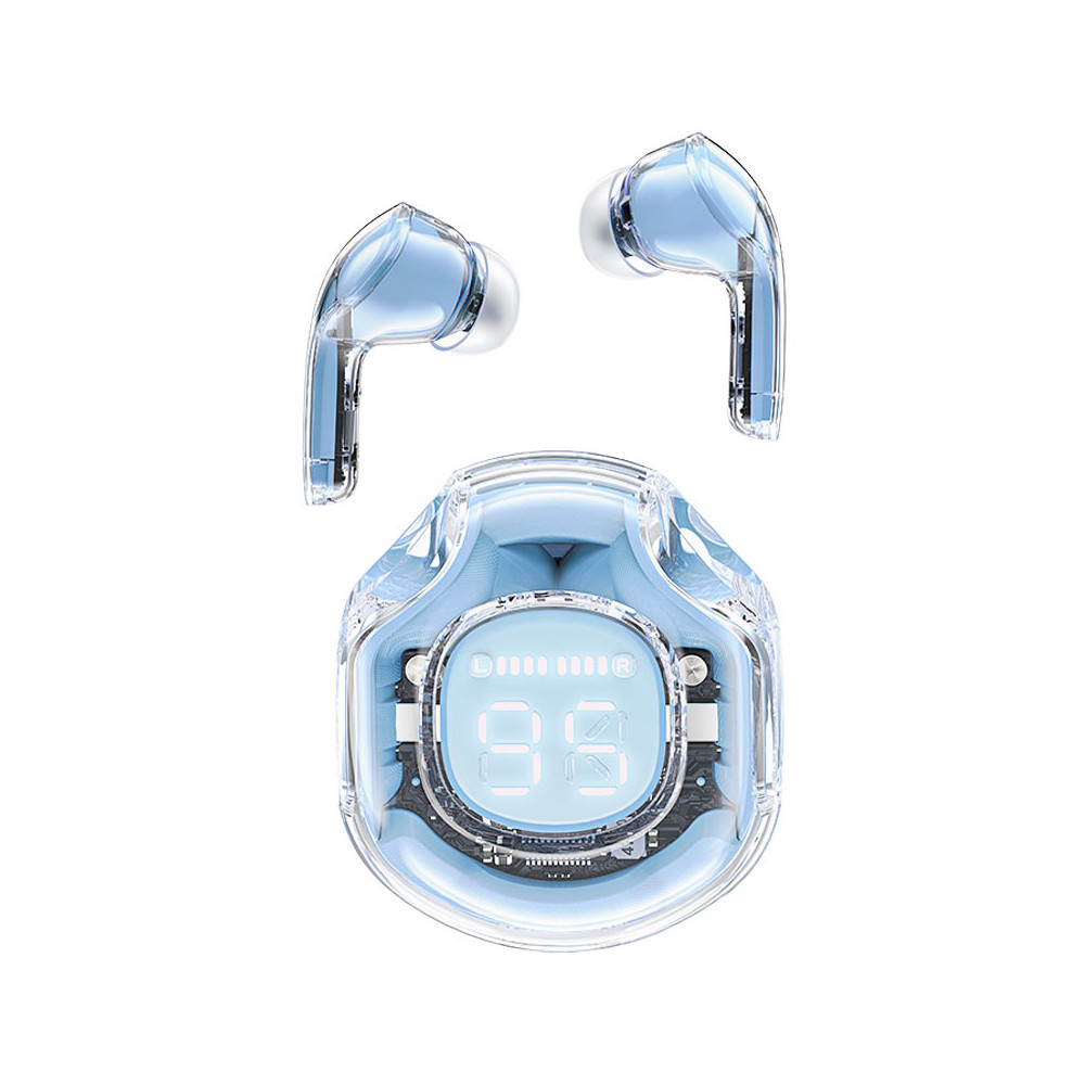 Brezžične slušalke s T8 Bluetooth TWS svetlo modro